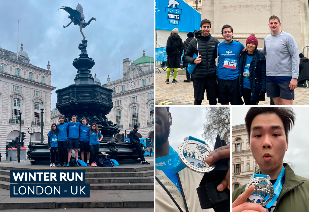 Management Solutions participates in the 2022 London Winter Run