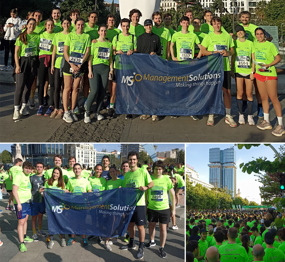 Carrera Madrid en marcha contra el cáncer