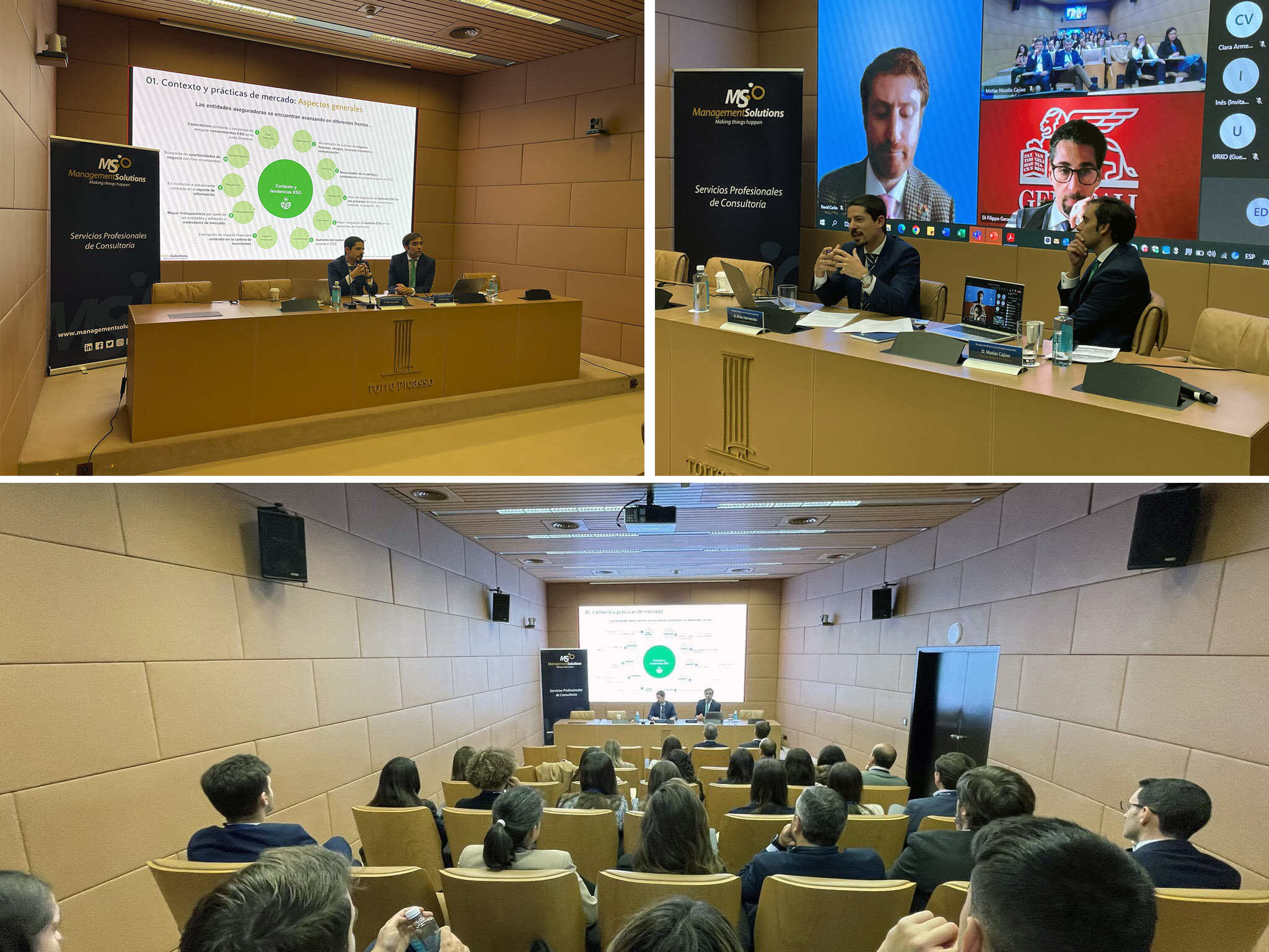 Desayuno Riesgos climáticos en el sector asegurador