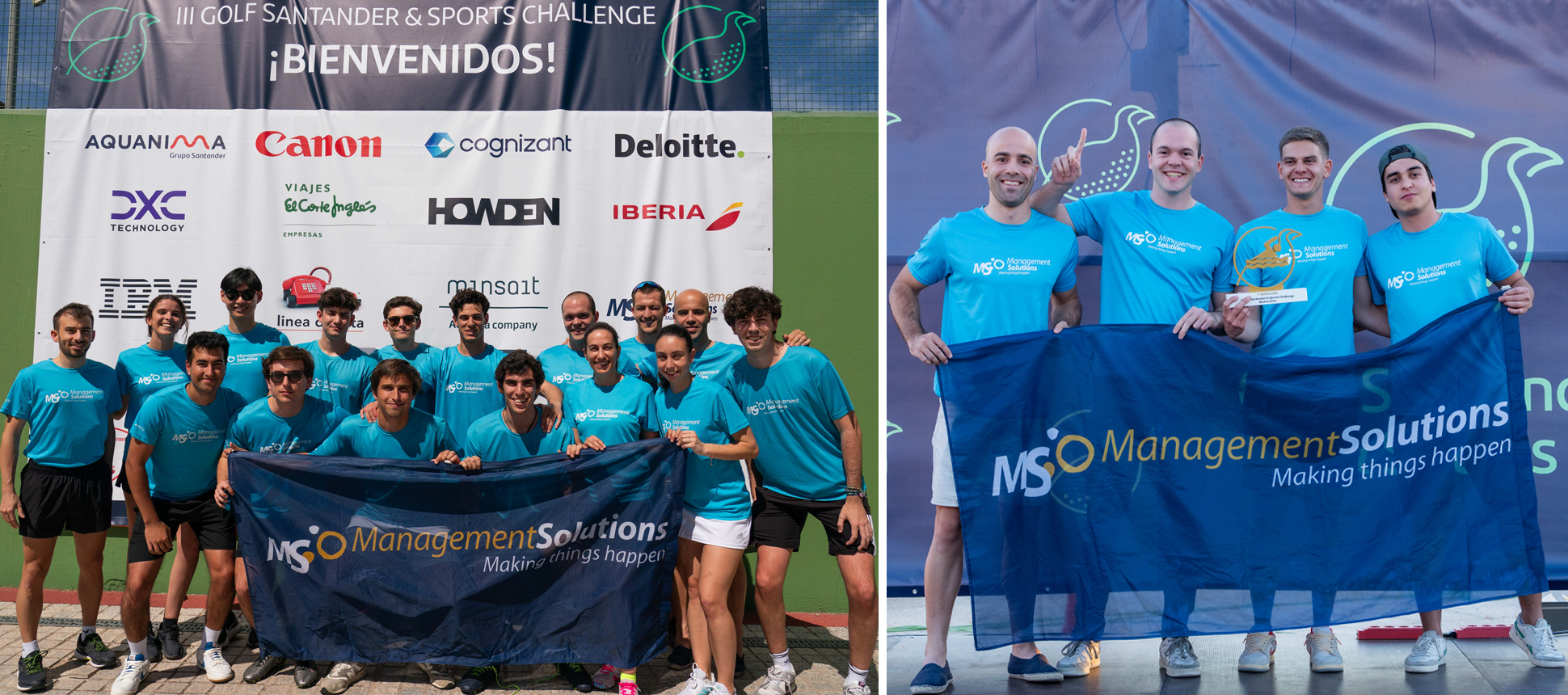 Management Solutions participa en la tercera edición de Golf Santander & Sports Challenge