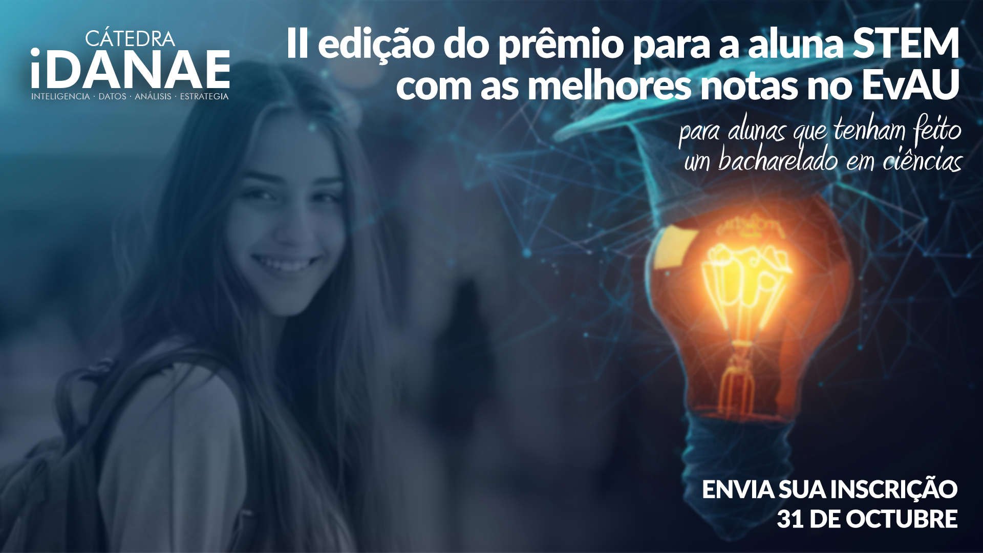 II edição do prêmio para a aluna STEM com as melhores notas no EvAU