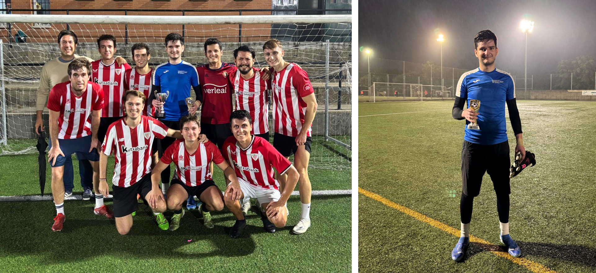 Management Solutions Bilbao logra el triunfo en la Liga de Fútbol 7 RC Interempresas