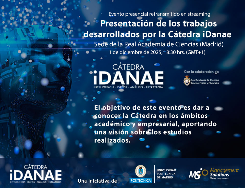 Acto de presentación de los trabajos desarrollados por la Cátedra iDanae 2025