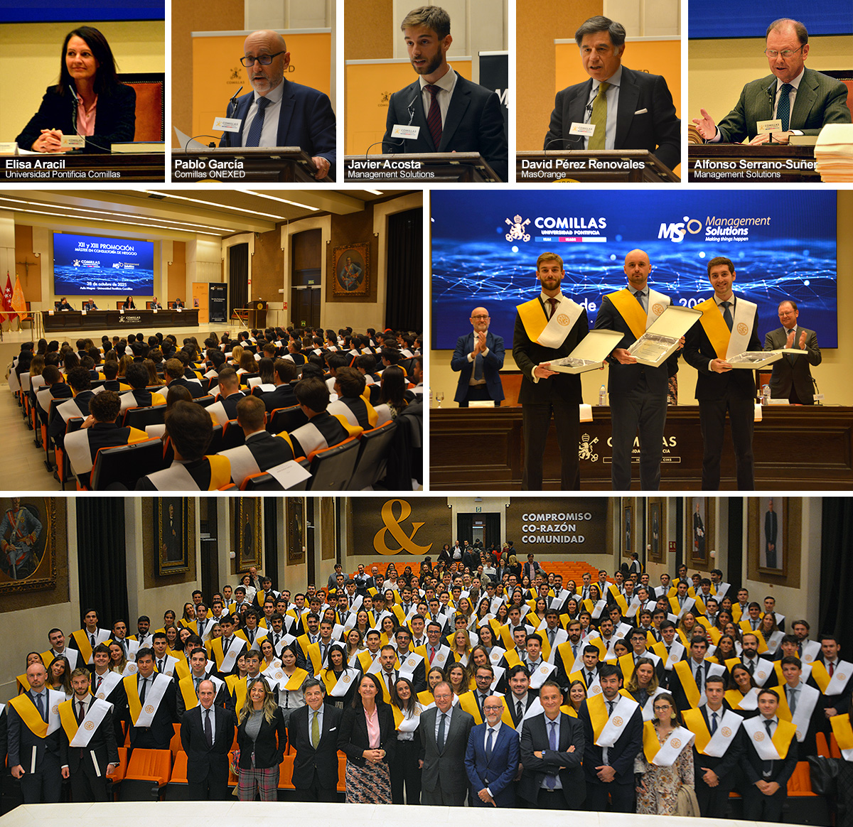 Graduación de la XII y XIII Promoción del Máster en Consultoría de Negocio