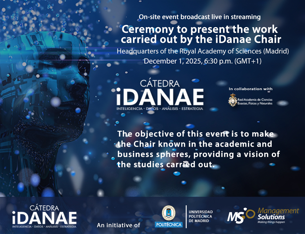 2025 ceremony to present the work carried out by the iDanae Chair