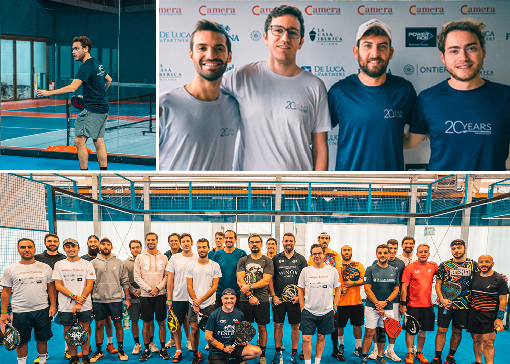 Management Solutions participa en el Torneo de Padel de la Cámara de Comercio de Italia