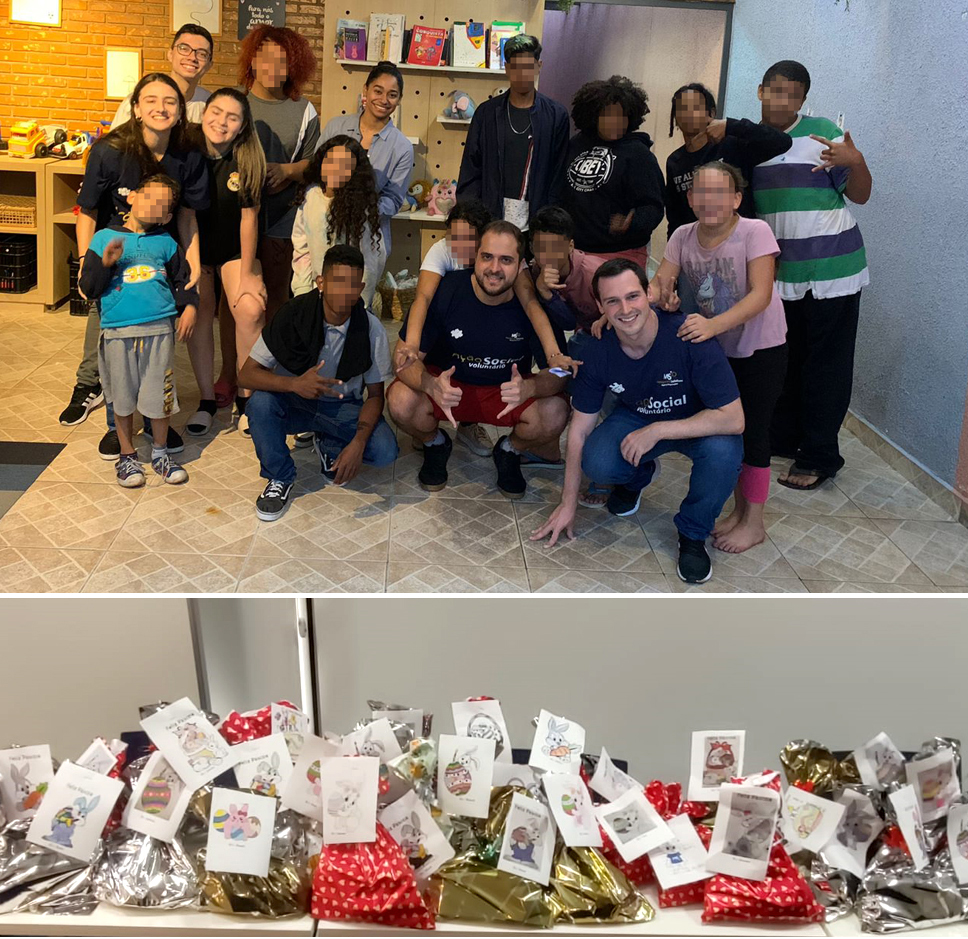 Voluntariado de Pascua en Casa das Crianças de Santo Amaro, Sao Paulo