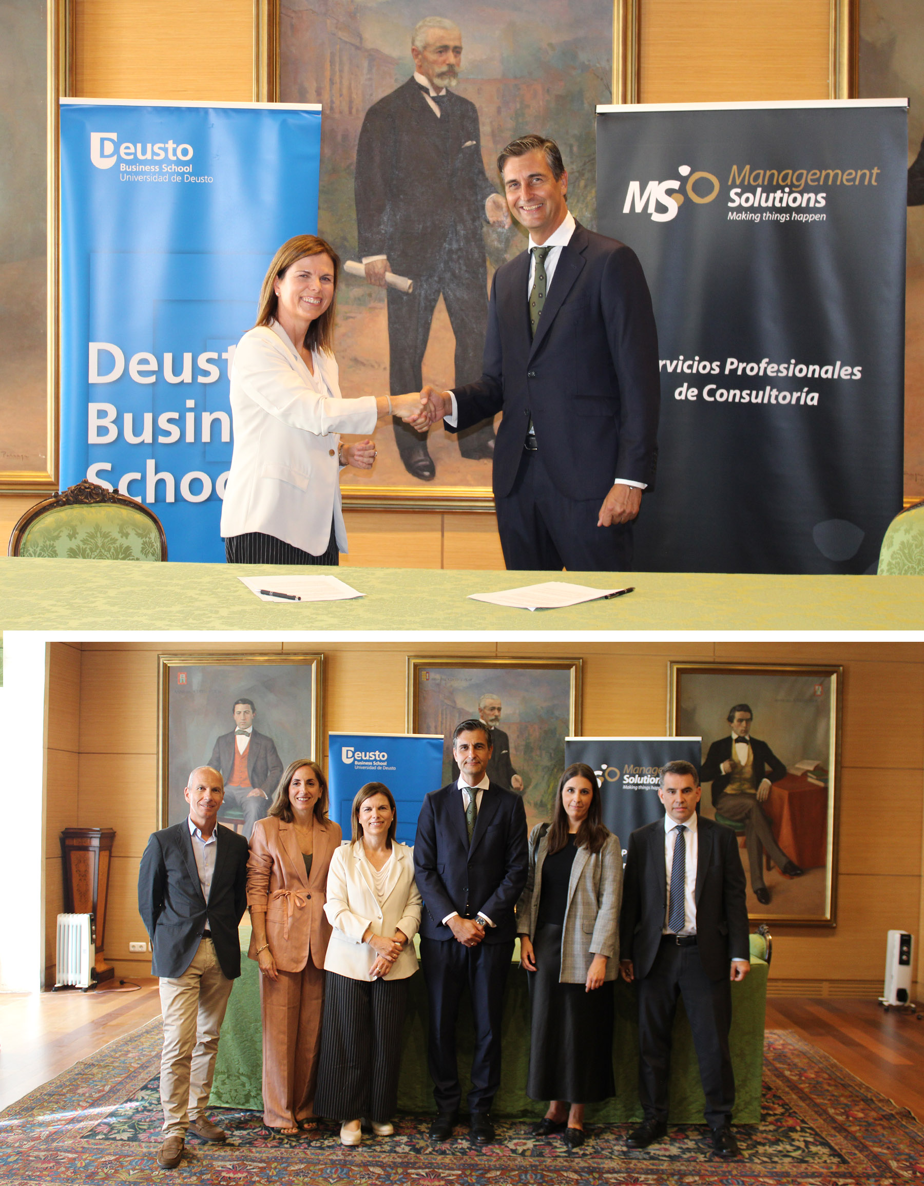 Management Solutions firma un acuerdo de colaboración con la Universidad de Deusto