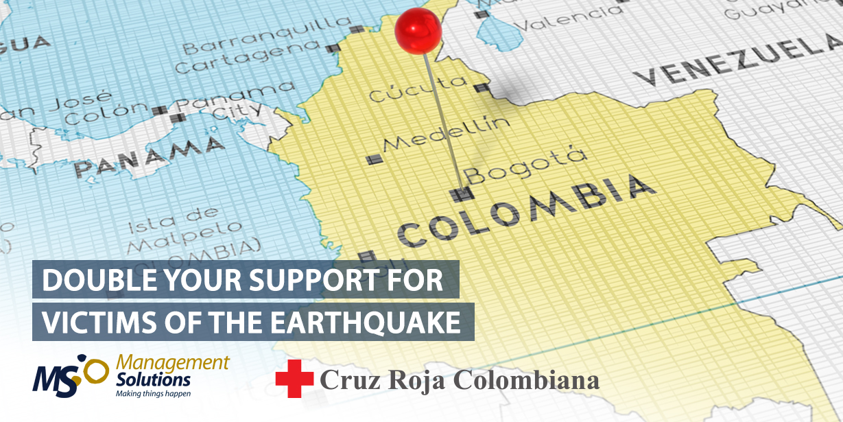The “Double Your Support for Victims of the Earthquake in Colombia” campaign concludes successfully