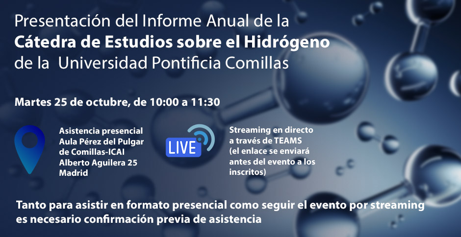 Presentación del Informe Anual de la Cátedra de Estudios sobre el Hidrógeno