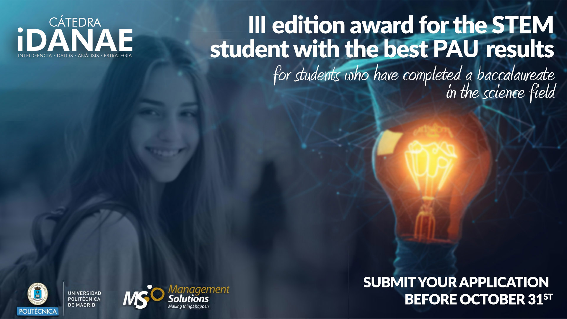 3rd edition of the Award for the STEM student with the best PAU results