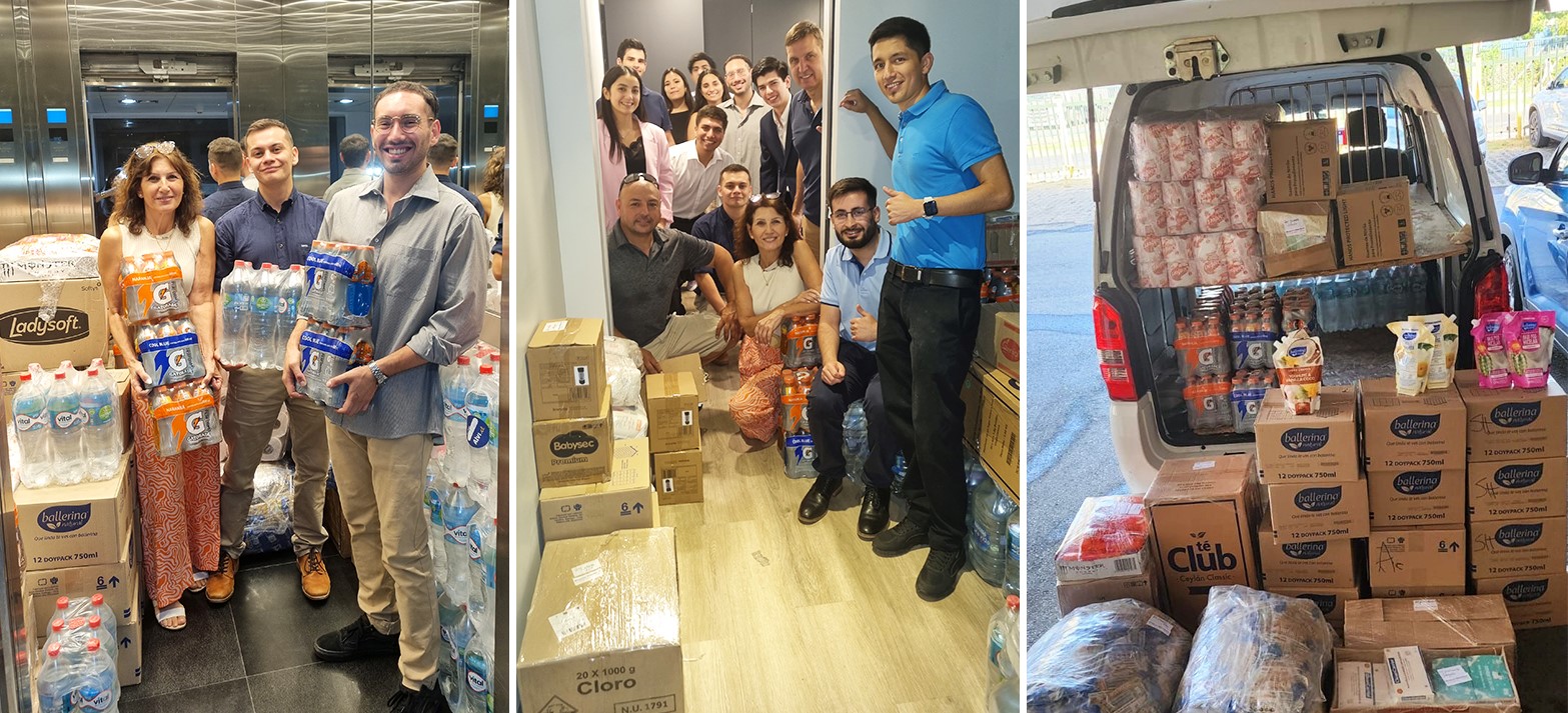 El Grupo de Acción Social organizó una recogida de artículos de primera necesidad (agua, alimentos no perecederos y productos de higiene), destinados a los damnificados por los violentos incendios acontecidos en la región de Valparaíso. La donación de los profesionales de la Firma se duplicó gracias a la aportación de Management Solutions, consiguiendo recaudar cerca de una tonelada de artículos.
