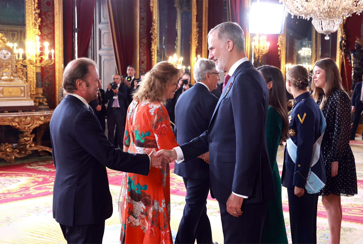 Management Solutions presente en la recepción de la Fiesta Nacional de España en el Palacio Real