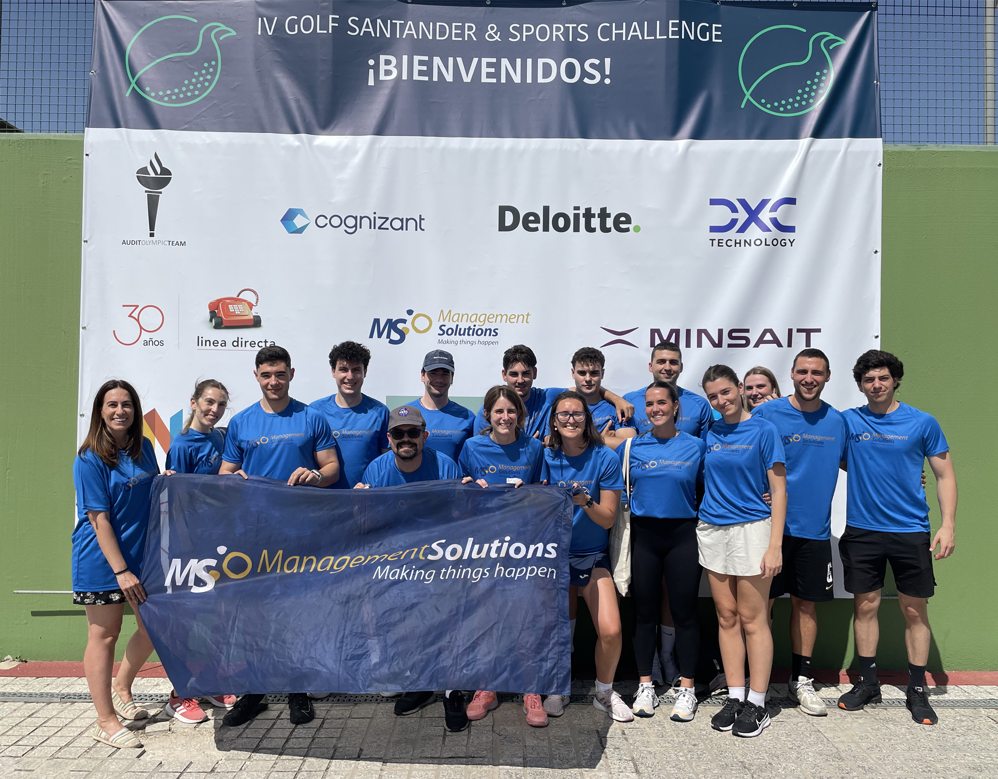 Management Solutions participa en la cuarta edición de Golf Santander & Sports Challenge