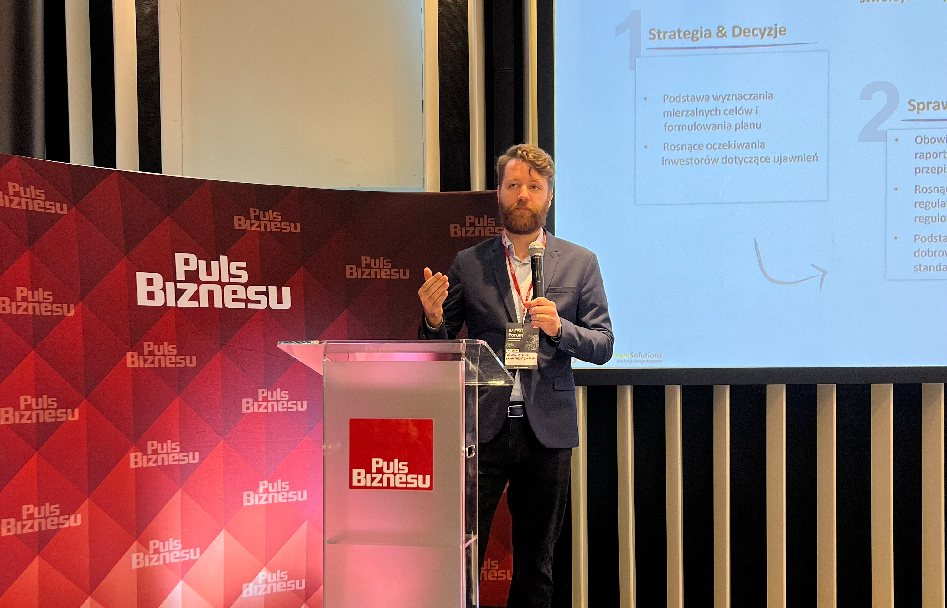 Management Solutions participa en el IV ESG Forum de Puls Biznesu en Varsovia