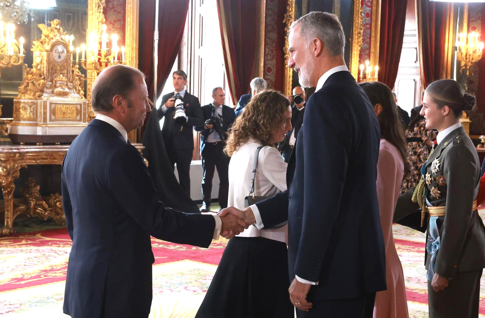 Management Solutions presente en la recepción de la Fiesta Nacional de España en el Palacio Real