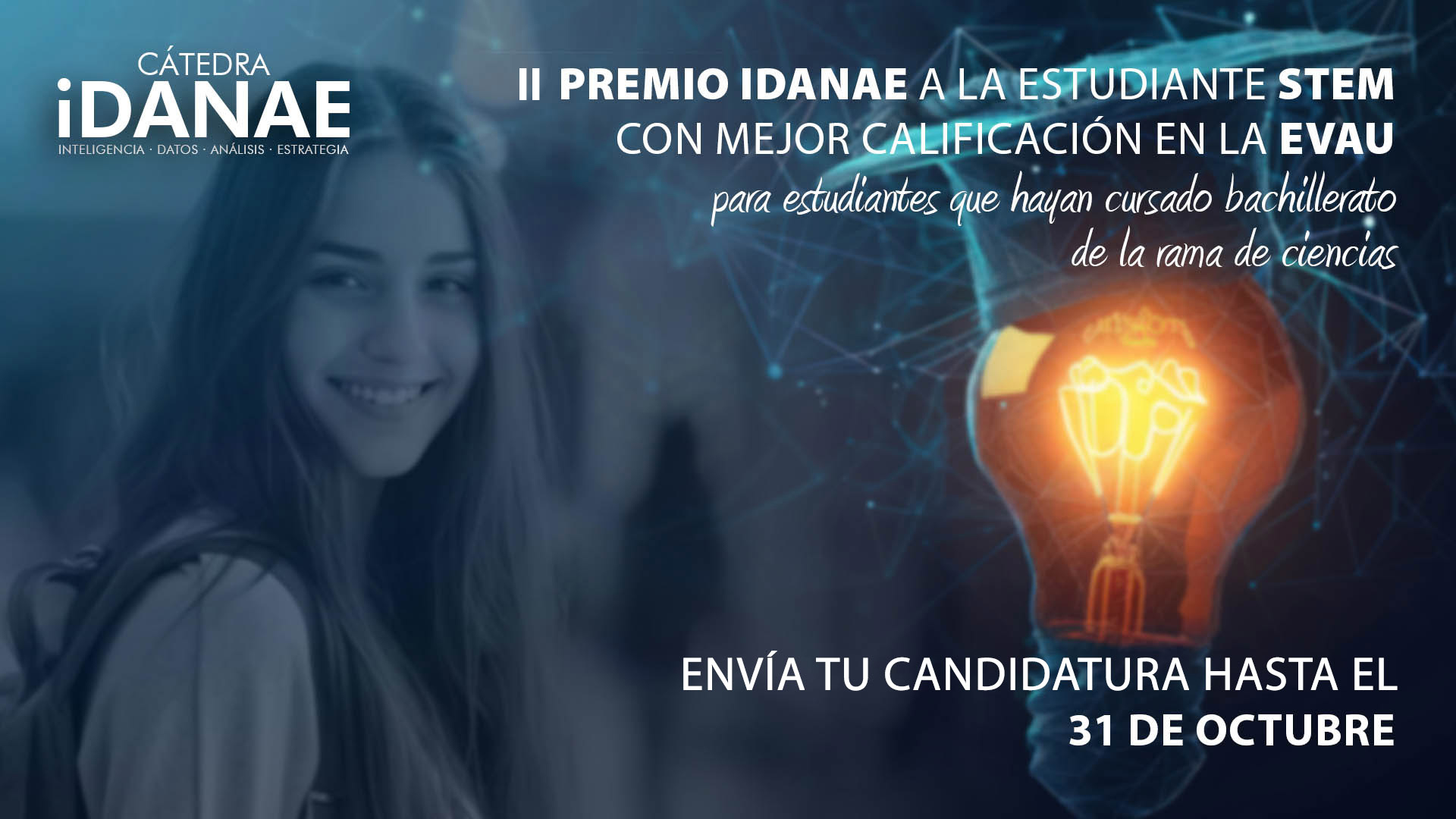 II edición del premio a la estudiante STEM con mejor calificación en la EvAU