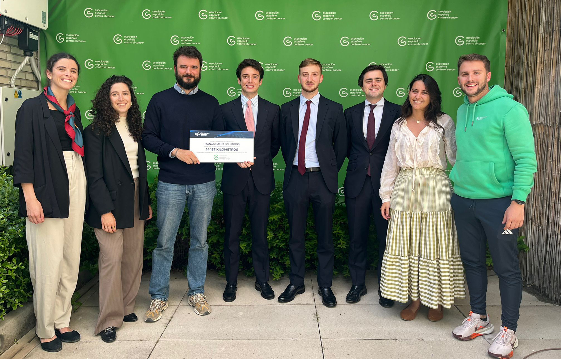 14.137 kilómetros solidarios contra el cáncer
