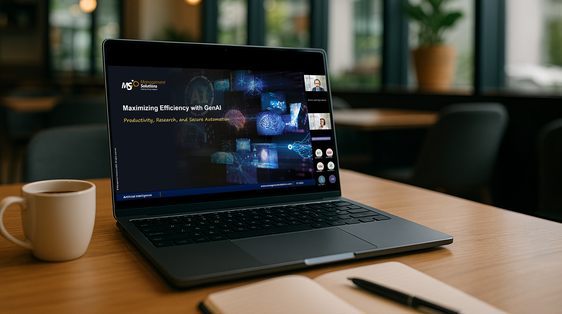 Webinar: Maximizing Efficiency with Generative AI: Productivity, Research, and Secure Automation