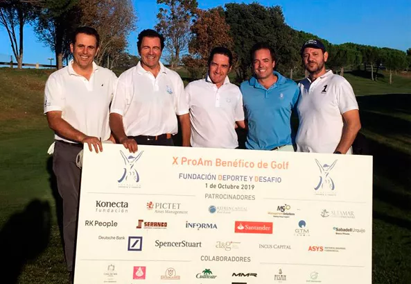 Management Solutions patrocina el torneo benéfico de golf Deporte y Desafío de golf
