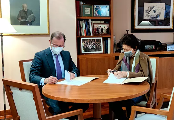 Management Solutions firma un convenio de colaboración con la Escuela Superior de Música Reina Sofía