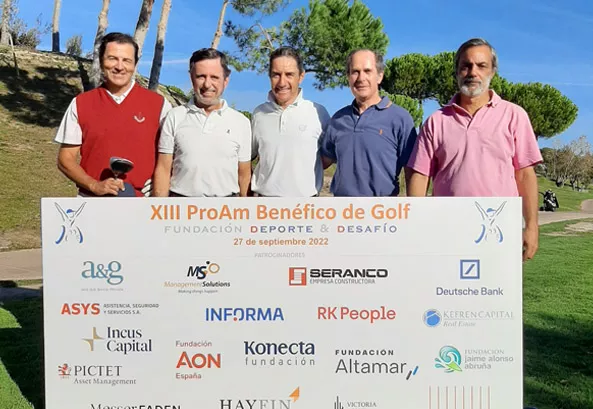 MS patrocina o torneio beneficente "Deporte y Desafío" de golfe