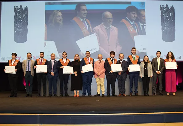 Management Solutions sponsors the 2022 ETSINF Graduation Ceremony at the UPV