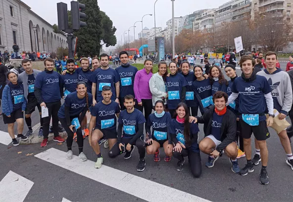 Management Solutions participates in the Madrid Corporate Run