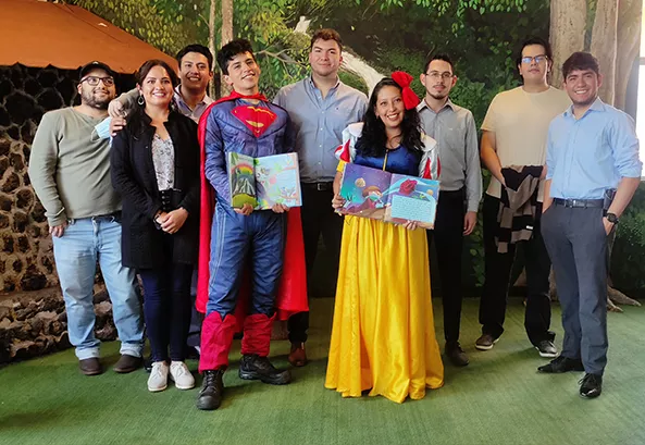 Creation of a library for Quito's Baca Ortiz Pediatric Hospital