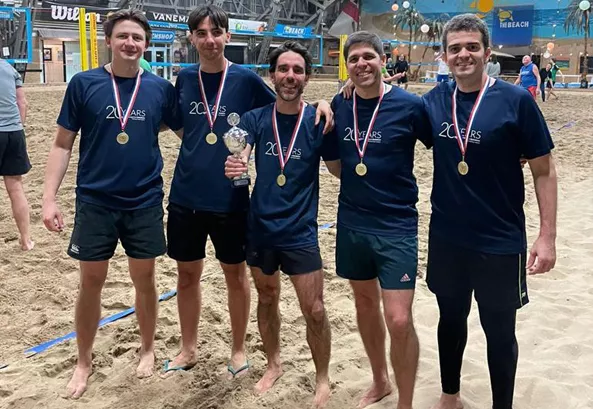  First edition of the Netherlands mixed beach volleyball tournament