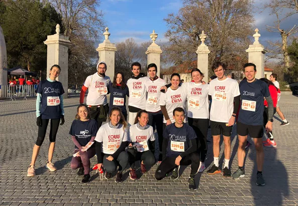 Double victory for Management Solutions in "Run for a cause, run for refugee children"