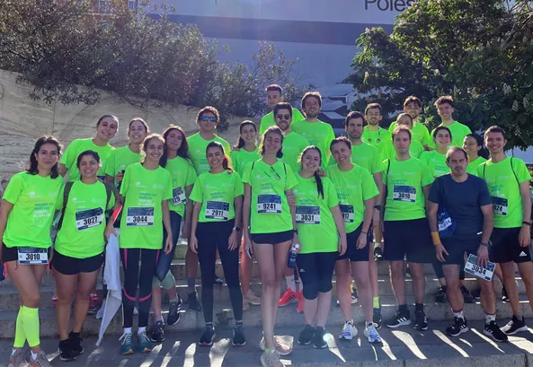 10th "Madrid running against cancer" race