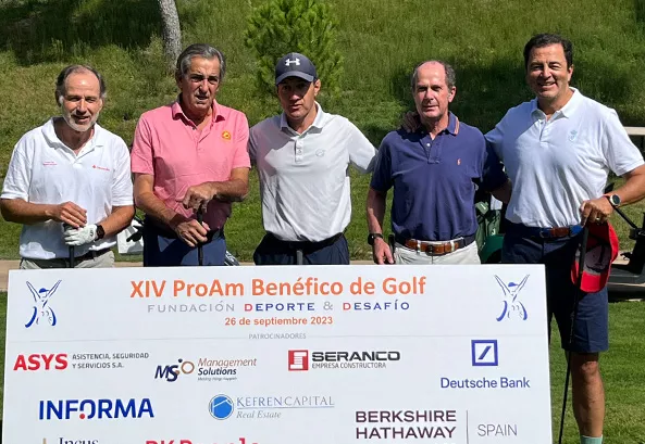 Management Solutions patrocina el torneo benéfico de golf Deporte y Desafío