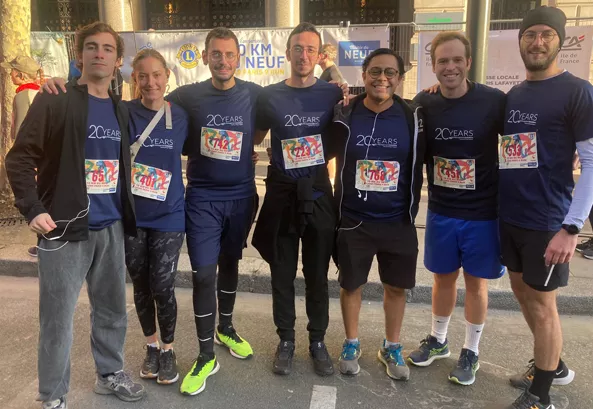 Management Solutions participa dos 10 km do Neuf - Lions Paris 9 Run