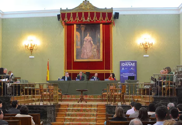 Acto de presentación de los trabajos desarrollados por la Cátedra iDanae