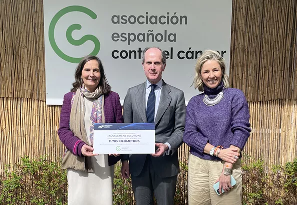 Management Solutions visita a sede da Associação Espanhola Contra o Câncer em Madrid
