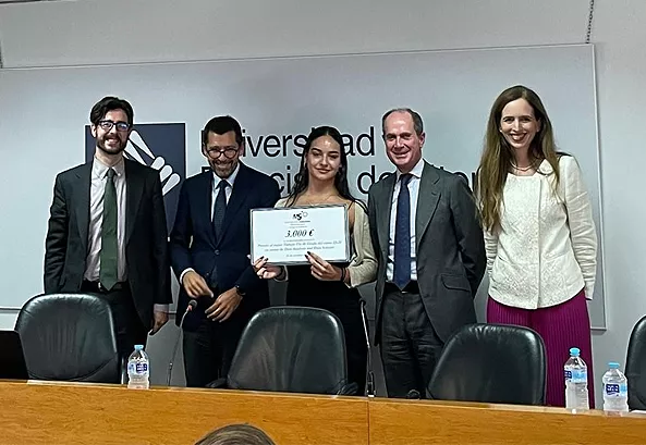 Award for the best Final Year Project in Data Analysis and Data Science at UFV
