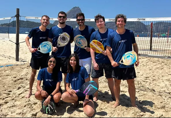 Primer Campeonato de Tenis Playa en Río de Janeiro
