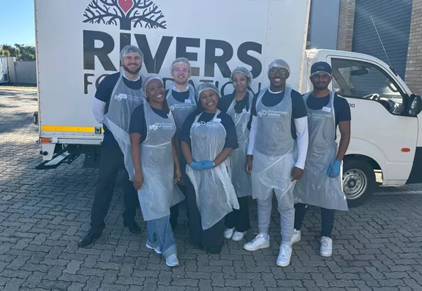 First activity of the Johannesburg Social Action group