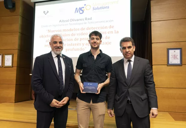 Prêmio para o melhor TFG da Escola de Engenharia de Bilbao da UPV