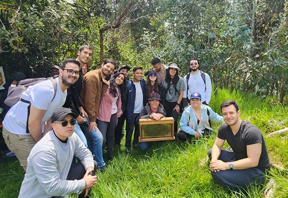 Reforestation day with Saving the Amazon