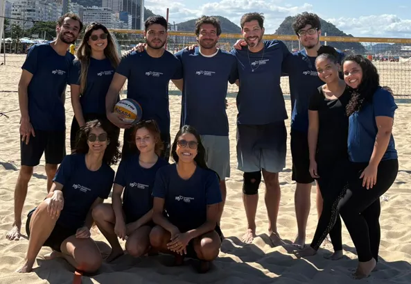 I Campeonato de vóley playa mixto en Río de Janeiro