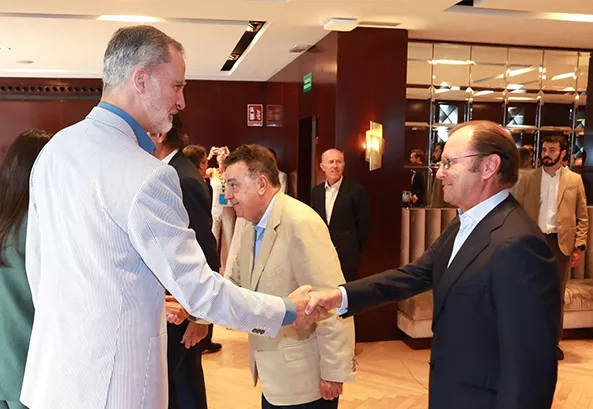 MS participates in the meeting of the Board of Trustees of the Princess of Girona Foundation