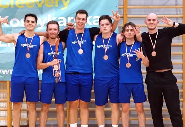 Third place in the inter-company basketball league