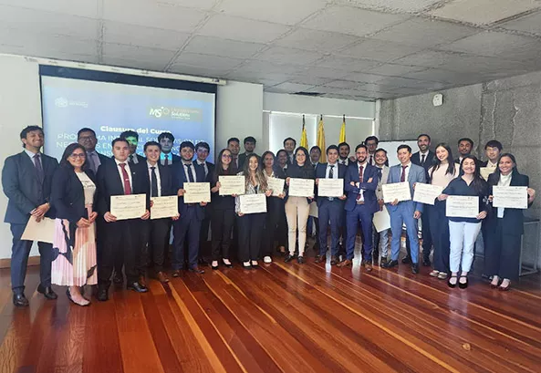 Formatura da I Turma do Programa de Formação com a Javeriana