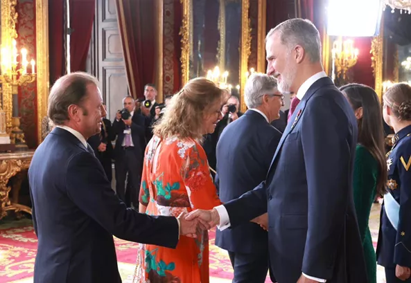Management Solutions presente en la recepción de la Fiesta Nacional de España en el Palacio Real