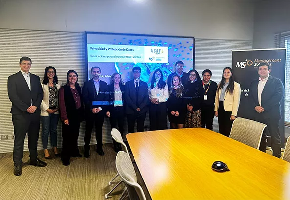 Desayuno de trabajo de ACAFI sobre protección de datos