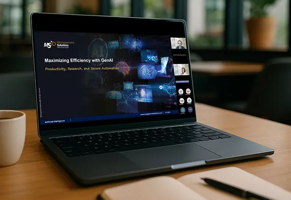 Webinar: Maximizing Efficiency with Generative AI: Productivity, Research, and Secure Automation