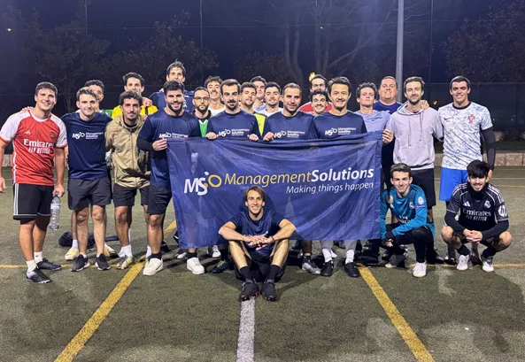 Torneio de futebol da Management Solutions Portugal