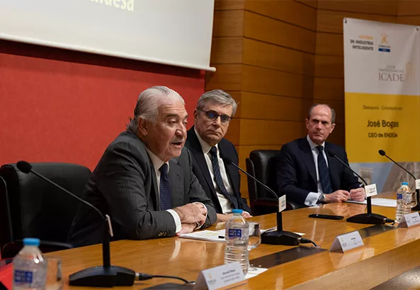 Management Solutions participates in the ICADE Business Club breakfast discussion